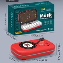 2-In-1 Music Rhythm Master Game Console & Piano, Finger Dancing Speed Push Press Game Machine, Children Toy - Multicolor - View 5