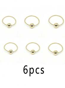 Ligas para el cabello elásticas con bolas de plata súper brillantes y doradas, scrunchies minimalistas de alta gama para coleta, scrunchies elegantes personalizados y simples, accesorios de cabello de alta elasticidad para el baño, accesorios para festivales, accesorios de otoño e invierno