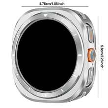 1 pièce Étui robuste compatible avec Samsung Galaxy Watch Ultra (2025/2024) 47mm avec couvercle arrière, pare-chocs en métal ultra fin et coque de protection antichoc pour Galaxy Watch 7/8 Ultra - Multicolore - Voir 13