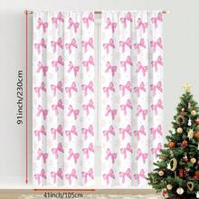 2 Rèm cửa sổ trang trí nơ màu hồng xanh dễ thương và ngọt ngào - Thiết kế túi thanh để đảm bảo sự riêng tư và dễ lắp đặt - Hoàn hảo cho trang trí phòng khách và phòng ngủ, có thể giặt bằng máy, rèm trang trí hình trái tim cho bé gái vào dịp Giáng sinh và năm mới - Nhiều màu - Xem 19