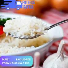 Kit 2 Escumadeira para Fritura em Aço Inoxidável Maciço 32 cm - Multicolorido - Visão 2