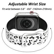 6 Pacotes de Pulseiras Esportivas de Silicone Compatíveis com Band 38mm 40mm 41mm 42mm 44mm 45mm 49mm 46mm, Pulseira de Silicone Macio Compatível com Séries 10 9 Ultra 8 7 6 5 4 3 2 1 SE Mulheres Homens