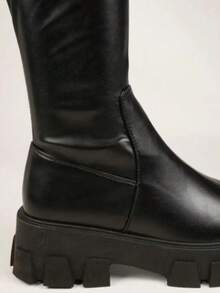 Women's Over-The-Knee Boots In Stretch Napa Leather | Black - 34 To 42 - 黑色 - 查看 6