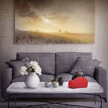 Remote Control Holder With 5 Pockets - Store DVD, Blu-Ray, TV, Roku Or Apple TV Remotes - PU Leather With Suede Lining - Slim, Compact Living Or Bedroom Storage - 紅色 - 查看 5