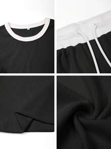 Vaiaye Thanksgiving Women's Fall Casual Slim Knitted Two Pieces Set Elegant Women's Set