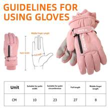 1pair Women's Winter Warm Gloves With A Touchscreen Design, Providing All - Season Warmth Retention , Suitable For Driving, Skiing, Mountaineering, And Daily Outings. Suitable For Party, Driving, Running, Using Phone Game And Daily Activities Halloween