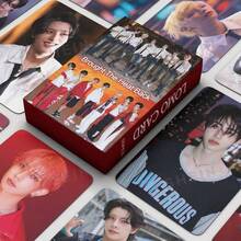 ENHYPE N Photocard Desire Unleash New Album Mini Kpop HD Glossy Double-Sided Style Cards Collectible Gift For Fans Support Pack, JUNGWON, HEESEUNG, JAY, JAKE, SUNGHOON, SUNOO, NI-KI, 127pcs (55 LOMO Cards +72 Stickers) - Thẻ nhỏ - Xem 14