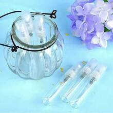 1/5/10/20pcs Refillable Mini Perfume Spray Bottles, Transparent Cosmetic Essence Liquid Storage Containers With Spray Pump (3ML/5ML/10ML) - Clear - View 7