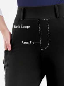 Damskie, obcisłe spodnie jeździeckie z wysokim stanem i jednolitym kolorem, wyszczuplające, miękkie i wygodne, antypoślizgowe i trwałe, z elastycznej tkaniny, kieszenie boczne, odpowiednie do treningu jeździeckiego na świeżym powietrzu i do codziennego noszenia