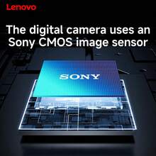 Lenovo 联想 C35 5K 64MP 数码相机，配备 16 倍变焦、3 英寸屏幕、专业传感器、自动对焦和防抖、8 种可选拍摄场景、用于直播的紧凑型旅行相机、初学者 - 包括 64GB TF 卡和配件、初学者摄影 | 时尚白色相机 | 可调设置、用于视频博客的相机 - 黑色 - 查看 6