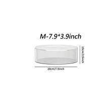 1 件亚克力可填充蛋糕架、纸杯蛋糕展示架、圆形圆柱展示架，适用于婚礼、生日、迎婴派对、复活节派对中心装饰 - 透明 - 查看 12