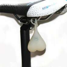 1pc Glowing Egg-Like Object, Suitable As Party Decor, Bicycle Taillight, Mountain Bike Headlight, Riding Safety, Festival Party Personalized Warning Light, Bicycle Party Gear, Gift