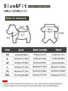 1pc Pet Summer Breathable Printed Camisole Clothes, Suitable For Small & Medium-Sized Cats And Dogs, Anti-Shedding