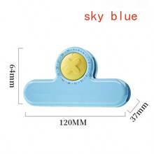 1 Peça Clipe de Vedação, Clipe de Lanche, Clipe de Vedação, Clipe de Cozinha à Prova de Umidade, Clipe de Material de Batata Chips, Clipe de Absorção Magnética