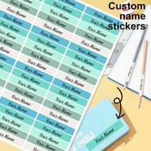 Custom Name Stickers Dedicated To Educational And Office Tools: Enhance Learning, Work, And Creative Experiences - Essential For Academic Students, Dedicated Employees, And Artistic Professionals. Personalized Labels, High-Quality Stickers, And Stationery Organizing Supplies. - Multicolor - View 3
