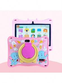 4GB RAM + 64GB ROM / Tableta de 7 pulgadas / Procesador Quad-Core 1.3GHz / Android 13 / Pantalla IPS HD 1280x800 / Cámara 2MP+5MP / Batería 4000mAh / WiFi, Control Parental, Educación, Juegos / Plástico ABS + Silicona, Tableta Educativa (Incluye: Caja de Empaque, Cable de Datos, Manual, OTG, Aguja para Tarjeta SIM)