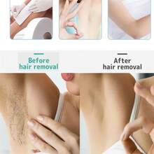1 Roll Non-Woven Fabric Depilatory Wax Paper, Suitable For Body Hair Removal, Can Be Used As Wax Strip Roll For Wax Heater, High Quality - Multicolor - View 2