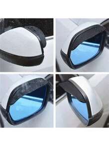 2 Packs Car Rearview Mirror Visor Rain Cover, Eyebrow Universal Rearview Mirror Visor, Suitable For Most Cars Trucks And SUVs