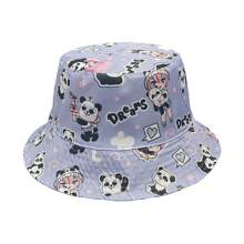 1pc Reversible Paisley Print Bucket Hat, Polyester Bohemian Style Unisex Cap Suitable For Spring, Summer And Autumn