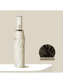 These Umbrellas Come In A Variety Of Fashionable Colors To Choose From, Ranging From Classic Black And Deep Green To Soft Light Blue And Pink, As Well As A Rich Chestnut Color. Their Minimalist And Stylish Appearance Makes Them The Ideal Accessory For Any Outfit. Whether You're Going To Work, Shopping, Or Enjoying Time Out, These Umbrellas Will Seamlessly Blend With Your Style.