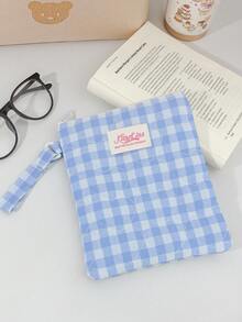 1个花卉图案6/6.8/7英寸电子阅读器保护套SA569P，适用于Kindle Paperwhite 2024 1/2/3/4/5/6电子书阅读器，电子阅读器收纳袋，学生礼物，学校/假期/旅行使用 - 彩色 - 查看 5