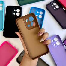 Capinha Para Redmi 15C 4G / Capa Case Silicone Colorida  (CF26) - Preto - Visão 7