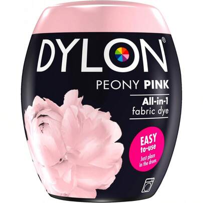 Dylon Machine Dye Pod, Peony Pink, 350G