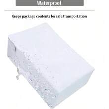 White Poly Mailers 11x17 Inches Waterproof Self Sealing Shipping E Commerce Bags For Apparel And Non Fragile Items 10 Pack - 9.8x11.8 inches - 查看 5