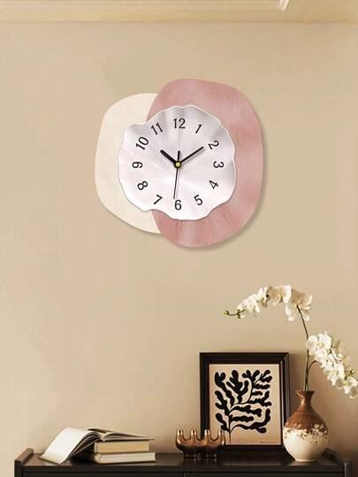 1PC able Geometric Wand Clock, Silent Non Ticking Home ation Moderne Living Room Klok Battery Powered, Bedroom, Dining Room, Kitchen, Farmho Office Quartz Clocks view 7