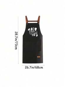 Personalisierte staubdichte Schürzen - Personalisierte nordische Ärmellose Küchen-Arbeitskleidung für Männer und Frauen, Privat angepasste Küchen-Kochschürzen zum Abwischen, Unisex ärmellose staubdichte Schürzen als Geschenke für Partys, Hochzeiten, Verlobungen, Familie, Weihnachten, Jahrestage