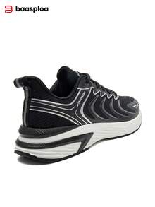 baasploa 男士跑步鞋 轻便步行鞋 网面时尚男士户外运动鞋 春季网球跑步时尚运动鞋，户外鞋 运动鞋 学生鞋，复古跑步鞋，复古休闲鞋（如果您的脚较宽，请选择大一码）