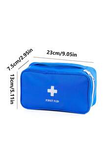 Travel Home Portable Small Medicine Bag With The Small Medicine Bag Small Storage Bag Medicine Convenient Package Organizer With Mesh Grid Large Capacity Purse Large Dual-Zipper Toiletry Bag With Multiple Compartments For Women/Men Short Distance Travel Toiletries Bag Travel Essentials Storage Bag For Back To School Waterproof Storage Bag