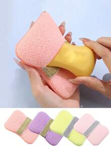 1PC Soap Saver Pouch Bar Soap Bags, Double-Sided Bath Foaming Bag,2 In 1 Bathroom Soap Sponge Bath Sponge,Portable Reusable Fun Soap Face Wash Sponge,Double-Sided Bath Foaming Bag,Exfoliating Soap Net,Facial Body,Easy Showering,Gentle Exfoliating,For Women Men Home Bathroom Decor Fall Decor,Back To School, 1PC - Multicolor - View 10