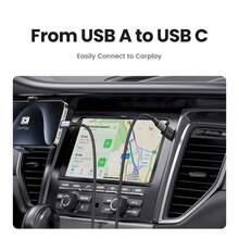 UGREEN 10Gbps USB-C 母头转 USB-A 公头适配器 USB3.1 USB-C 母头转 USB-A 公头适配器塑料外壳 - 黑色 - 查看 9