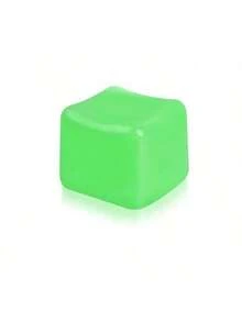 1pc Sensory Squeeze Cube Toys - Stress Cube Ooze Stress Ball, A Handheld Desktop Toy To Relieve Anxiety Anytime, Suitable For Classroom, Outdoor, Office Stress Relief, Perfect For Desktop Decor, Classroom Rewards, Party Favors And Holiday Gifts! - Multicolor - View 5