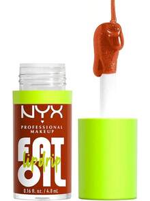 Professional Makeup  Gloss Tono Supermodel, 4.8ml - Brillo labial efecto jugoso hasta por 12H, infusionado con aceite de aguacate, mora y frambuesa, sin sensación pegajosa, fórmula vegana - DESPLAZAMIENTO - Ver 2