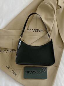 Fashionable & Versatile Minimalist One Shoulder Underarm Baguette Bag