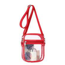 Clear Crossbody Bag, Stadium Approved Clear Bag For Concerts,Sporting Event For Women And Men Pvc Bag