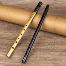 Aluminum Tin Whistle Irish Tin Whistle Key Of D Easy-To-Learn, Perfect For Beginners
