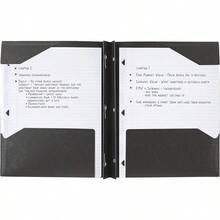 Five Advance - Carpeta Stay-Put, Negro, 1 paquete - Negro - - Ver 6