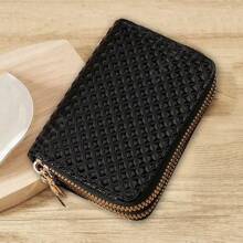 Double Zipper Wallet,Pocket Wallet,Coin Purse,Versatile Coin Wallet,Card Holder,Card Holder Multi-Card Card Organizer For Storage Credit Cards,Lightweight Minimalist,Fashion,Modern,Business,For Anniversary,For Birthday Gift,For Gift,For Girls,For Lady,For Female,Bag School Supplies For School Dorm Room & Back To School