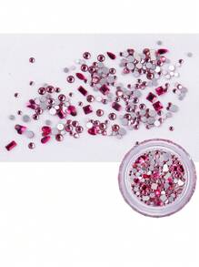 1Pc Novani Tooth Gems DIY Teeth Crystal Flat Back Glass Gemstone Multi Shaped Crystal Gem For Teeth Random Styles And Shapes