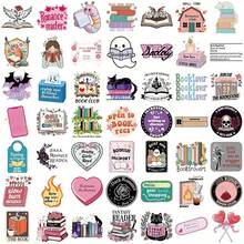 50张可爱卡通阅读贴纸，适用于Kindle电子书阅读器、水瓶、保温瓶、吉他、行李箱、手机、手机壳、笔记本电脑、滑板等，可作礼物。 - b - 查看 3
