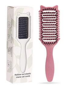 卷发梳 Candybrush 卷发定型梳，适用于女士、男士、干湿发质，可顺滑、定型和定型卷发，适合返校季、旅行度假必备品、女士发饰 - 彩色 - 查看 6