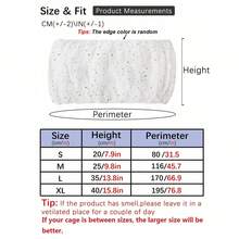 1pc Random Color Edged Elastic Tight-Mesh Bird Cage Cover, Dust-Proof, Suitable For Birds All Year Round - White - View 4