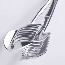 Aimall Tomato Slicer Lemon Cutter, Multipurpose Tools For Soft Skin Fruits And Vegetables, Home Made Food & Drinks Decoration - Silver - View 11