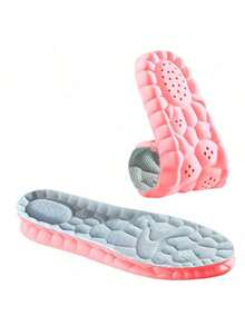 透气高弹减震运动鞋垫，男女通用，超舒适记忆海绵鞋垫 - 防臭、吸汗、按摩，适合跑步、运动和日常穿着 - 透气，足部护理解决方案，隔热，闺蜜节、小狗、嘉年华、派对装饰、鞋子、春夏精选、伴娘礼物、房间、卧室装饰、海滩、旅行、男士、女士、度假、可爱小物、母亲节礼物、卧室装饰、花园、厨房装饰、夏季、海滩、旅行必备、房间装饰、软萌、毕业季 - 彩色 - 查看 5