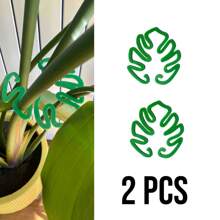 Monstera Shaped Plant Stand, Monstera Grapple Aesthetic Leaf Support, Climbing Houseplant Stem For Keeping Plants Growing Vertical