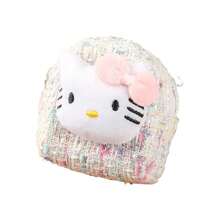 Sanrio Hello Kitty Kuromi Cinnamoroll My Melody Schlüsselanhänger Aufbewahrungstasche Schlüsselanhänger Taschen Puppe 3D Design - Schlüsselanhänger für Kopfhörer, Karten und Münzen Münzbörse Partygeschenk