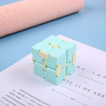 1pc 2025 New Infinity Cube Stress Relief Toy, Pocket Macaron Pocket Flip Cube Stress Relief Mini Cube, Birthday/Christmas/Halloween Gift, Perfect Gift
